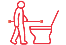 障がい者用トイレを設置